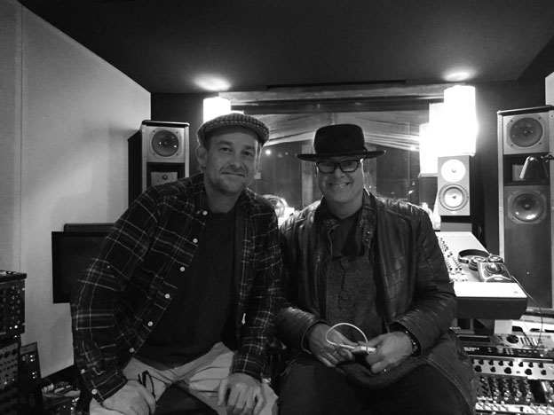 brendan st ledger and tony king at FED studio in Sydney