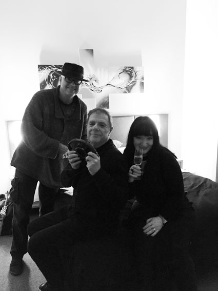 elly mantzaris & john durr black widow graphics and black market music